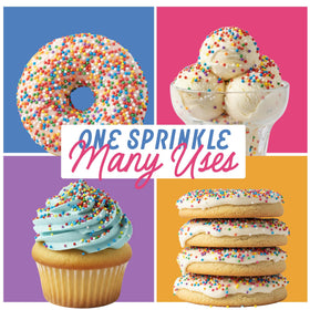 Snackathon Sprinkles ideal for cookies and cakes, brightening every bite