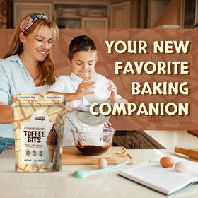 Snackathon Toffee Bits ideal for trail mix with a sweet, crunchy bite.