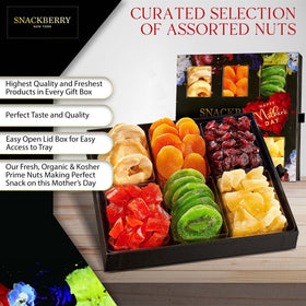 Snackberry Kosher Parve gift box ready to share at gatherings.