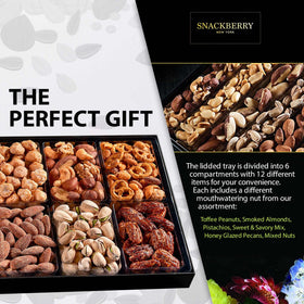 Snackberry mixed nuts variety pack premium assortment for gifting