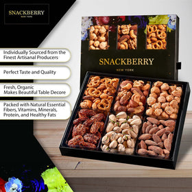 Snackberry sweet and savory mix versatile snack for events