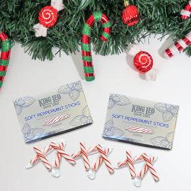 Snackivore King Leo Mints gift box, ready for gifting.
