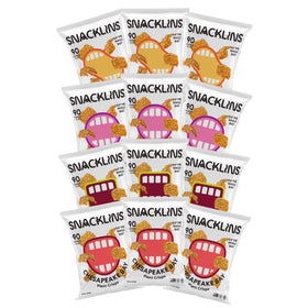 SNACKLINS Chesapeake Bay plant-based crisps bag – tangy, vegan crunch
