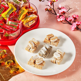 Snacksland variety pack of peanut crisp candies ready for snacking