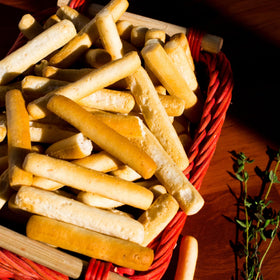 Snacktery Mini Breadsticks non-GMO nut-free option for light snacking