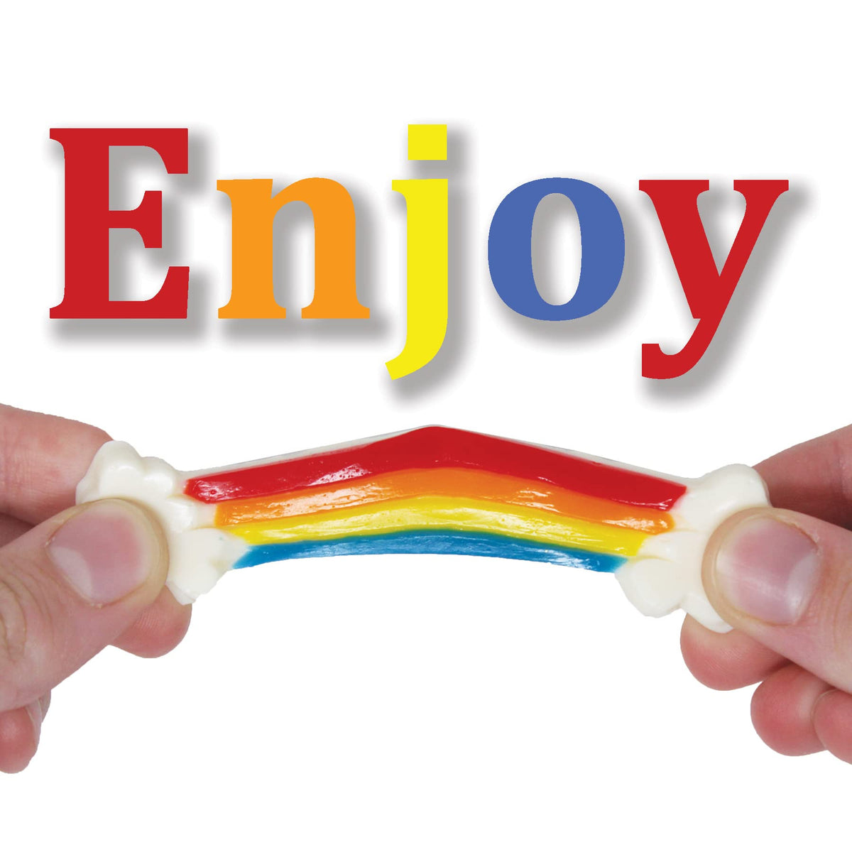 SNACKTERY Rainbow Gummies goodie bags, perfect for colorful party fillers.
