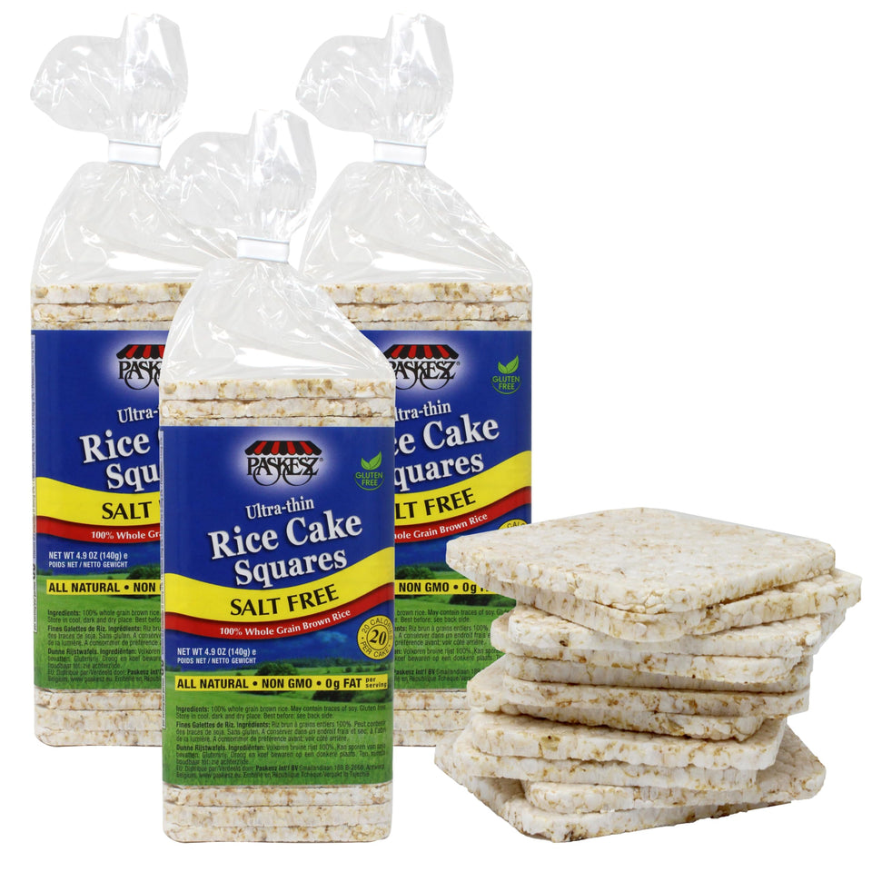 SNACKTERY salt-free rice cakes plain and crispy, base for light snacking