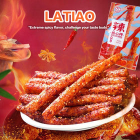 Snafre Latiao Spicy Strips enjoyed at casual gatherings with friends.