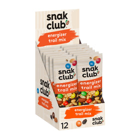 Snak Club Energizer Trail Mix peanuts: protein-rich crunch for busy mornings.