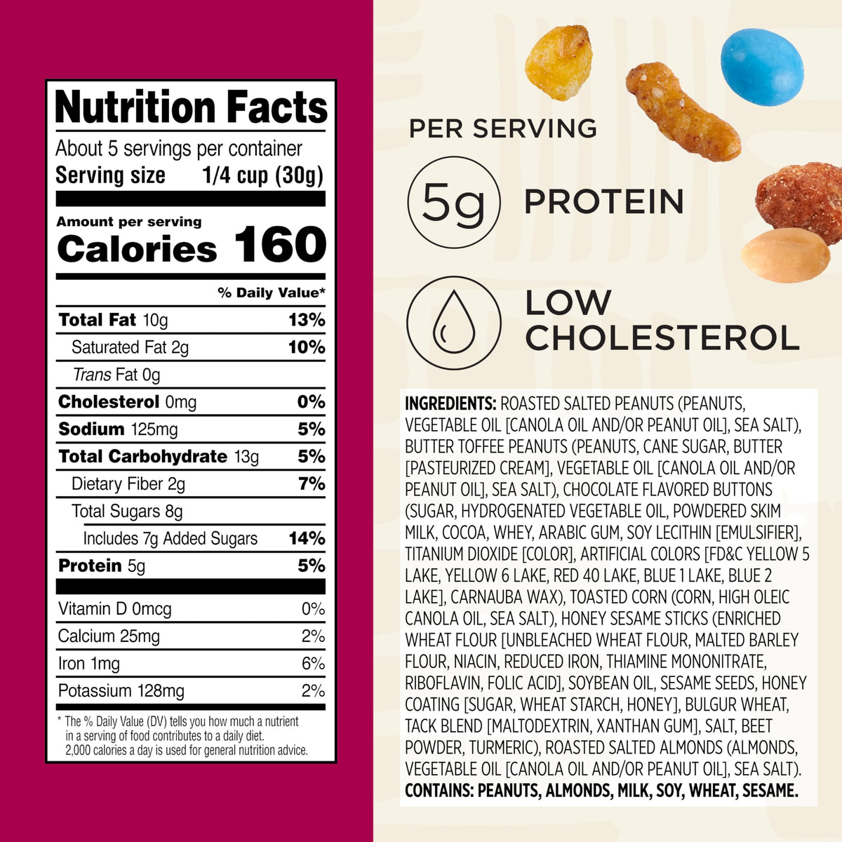 Snak Club Roasted Almonds offer protein-rich bites for on-the-go.