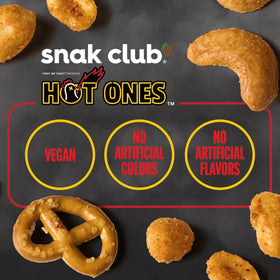 Snak Club snack mix toasted corn close-up for crunch.