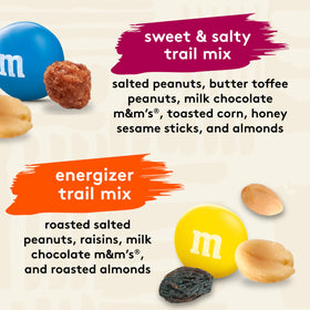 Snak Club Trail Mix Variety Pack front view showing three flavors for on-the-go snacking.