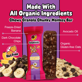 Snakkidz Low-sugar 6g per serving supports steady energy without crash.