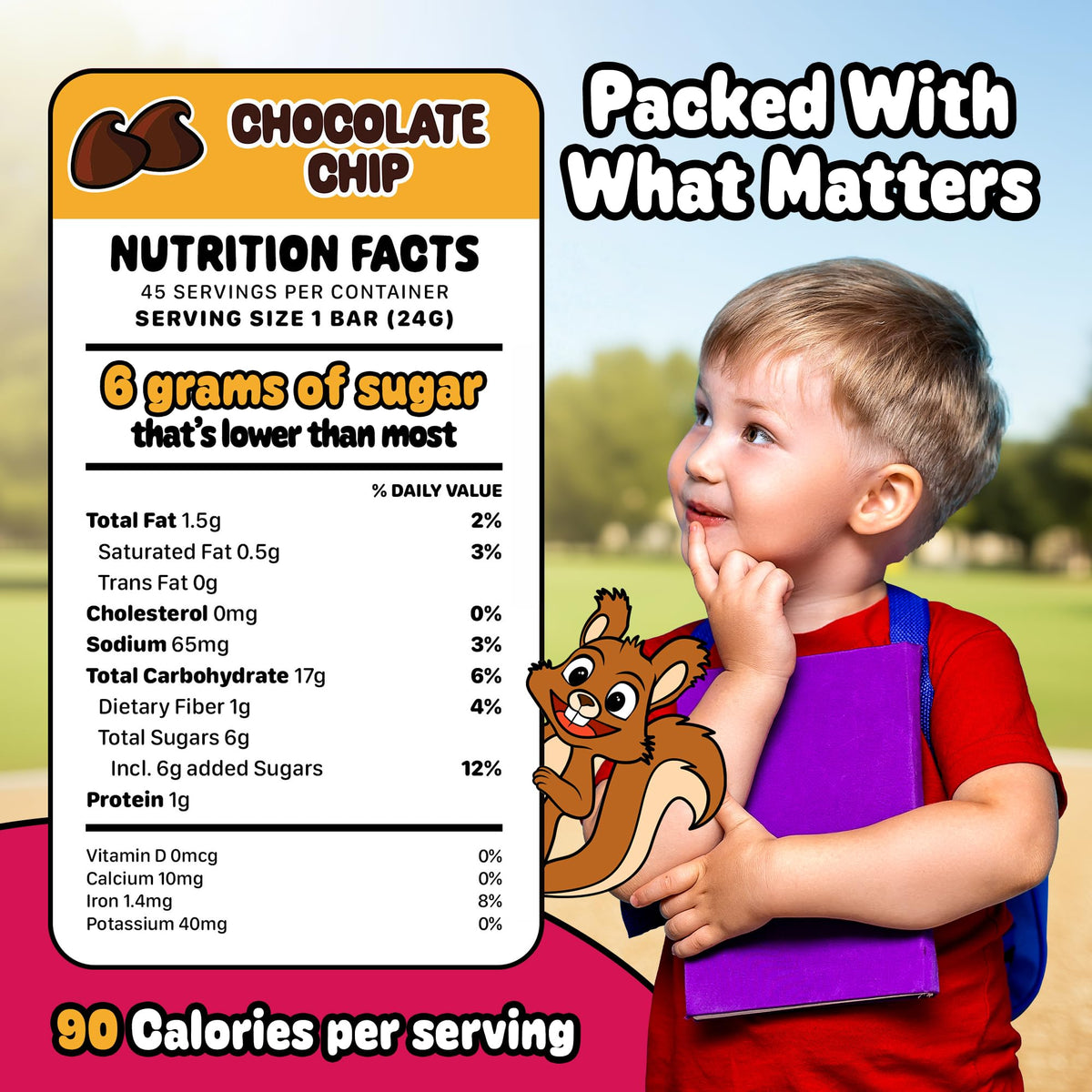 Snakkidz kids lunchbox snack in wrapper for convenient snacking.