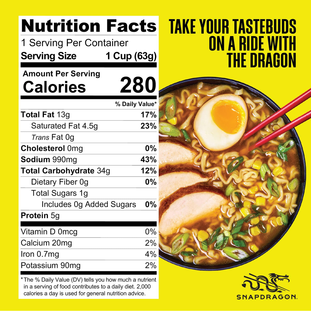Chili oil flavoring being added to Snapdragon Miso Ramen