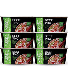 Snapdragon Pho Bowls 6-pack on display for quick meals
