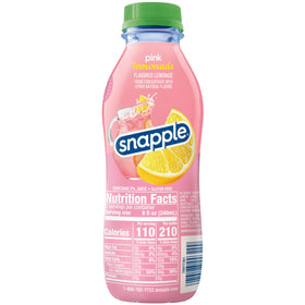 Snapple Pink Lemonade pack of 12 bottles for gatherings.