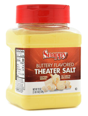 Snappy Butter Burst flavor packets highlight rich butter taste for popcorn.