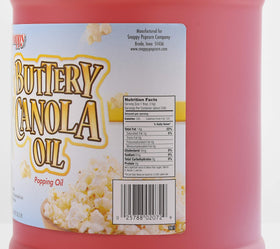 SNAPPY canola popcorn oil ready to pour for stove top kernels