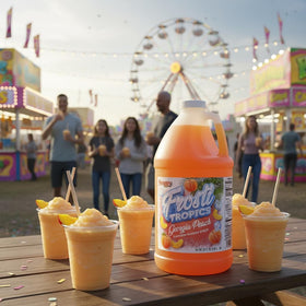 SNAPPY Frosti Tropics Georgia Peach blender-mix versatile for home frozen drinks.