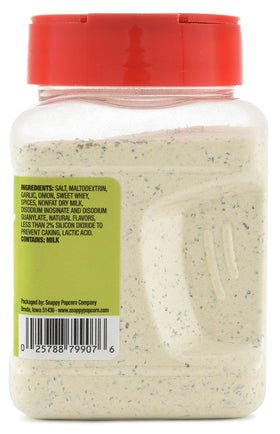 SNAPPY Cheddar Cheese Seasoning Shaker: cheddar aroma elevates warm popcorn