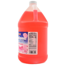 SNAPPY sno cone syrup 1-gallon jug ready-to-use for quick, consistent frozen treats