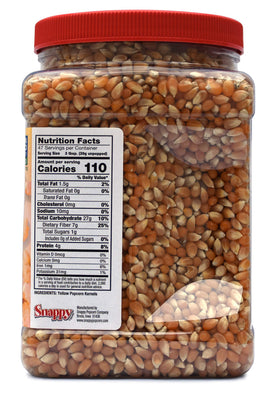SNAPPY Yellow Popcorn Kernels ready on the stovetop for quick, delicious pops