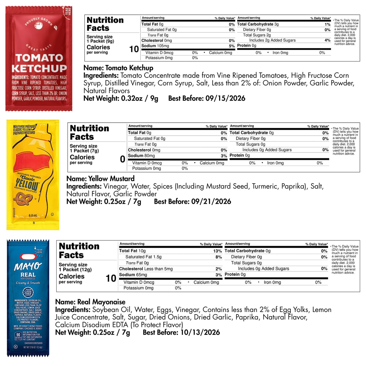 SNAXIE YUM mustard pouches ideal for quick lunch additions.
