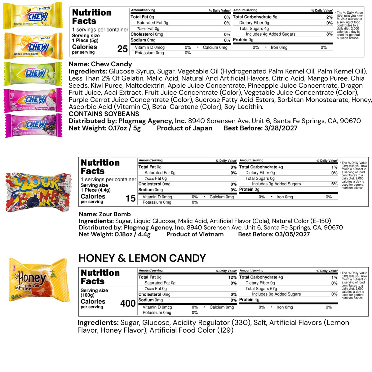 SNAXIE YUM assorted gummies and taffy provide varied textures.