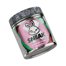 SNEAK energy powder strawberry watermelon tub with a refreshing focus boost in every scoop.