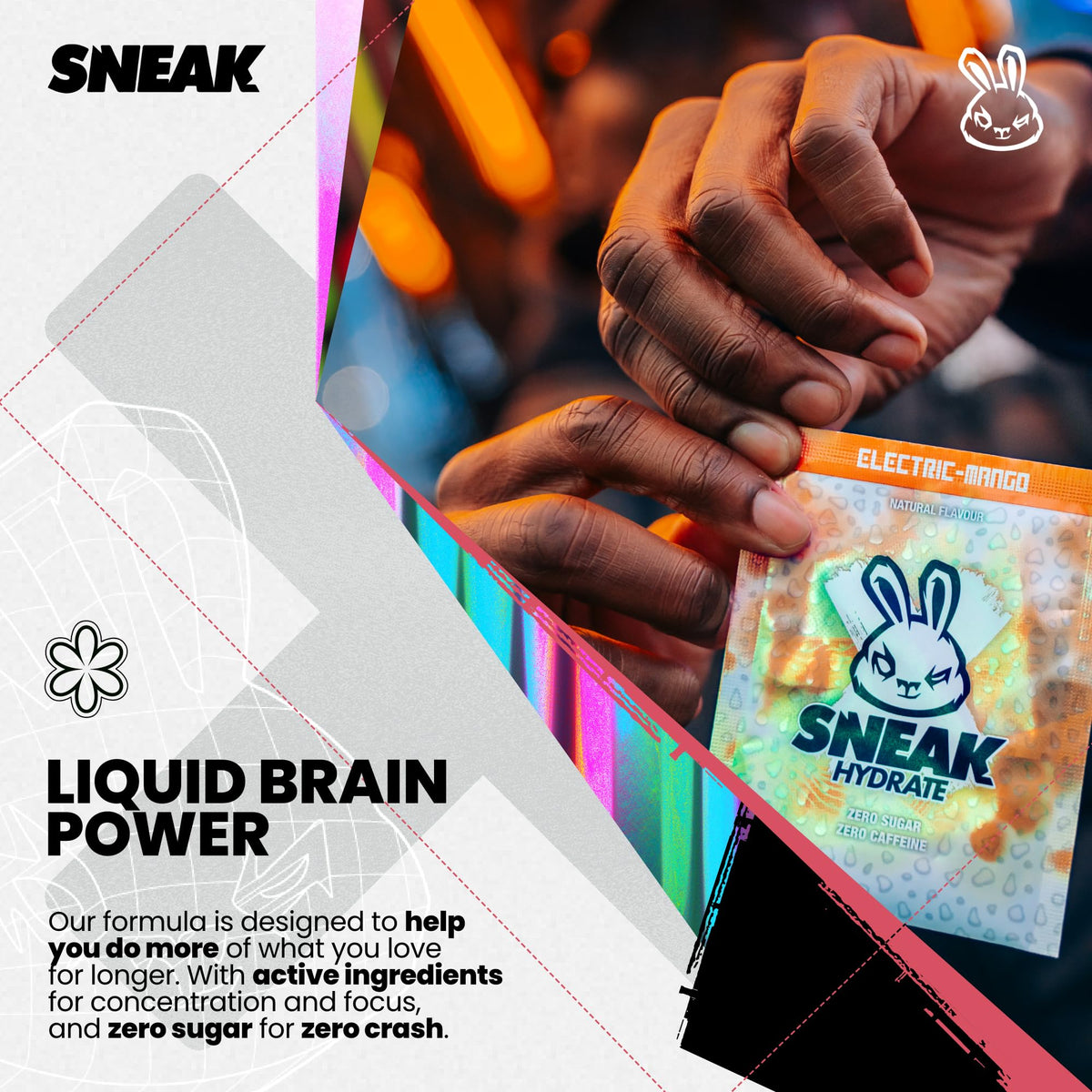 SNEAK Breakfast Orange flavor sachet to kickstart morning routines