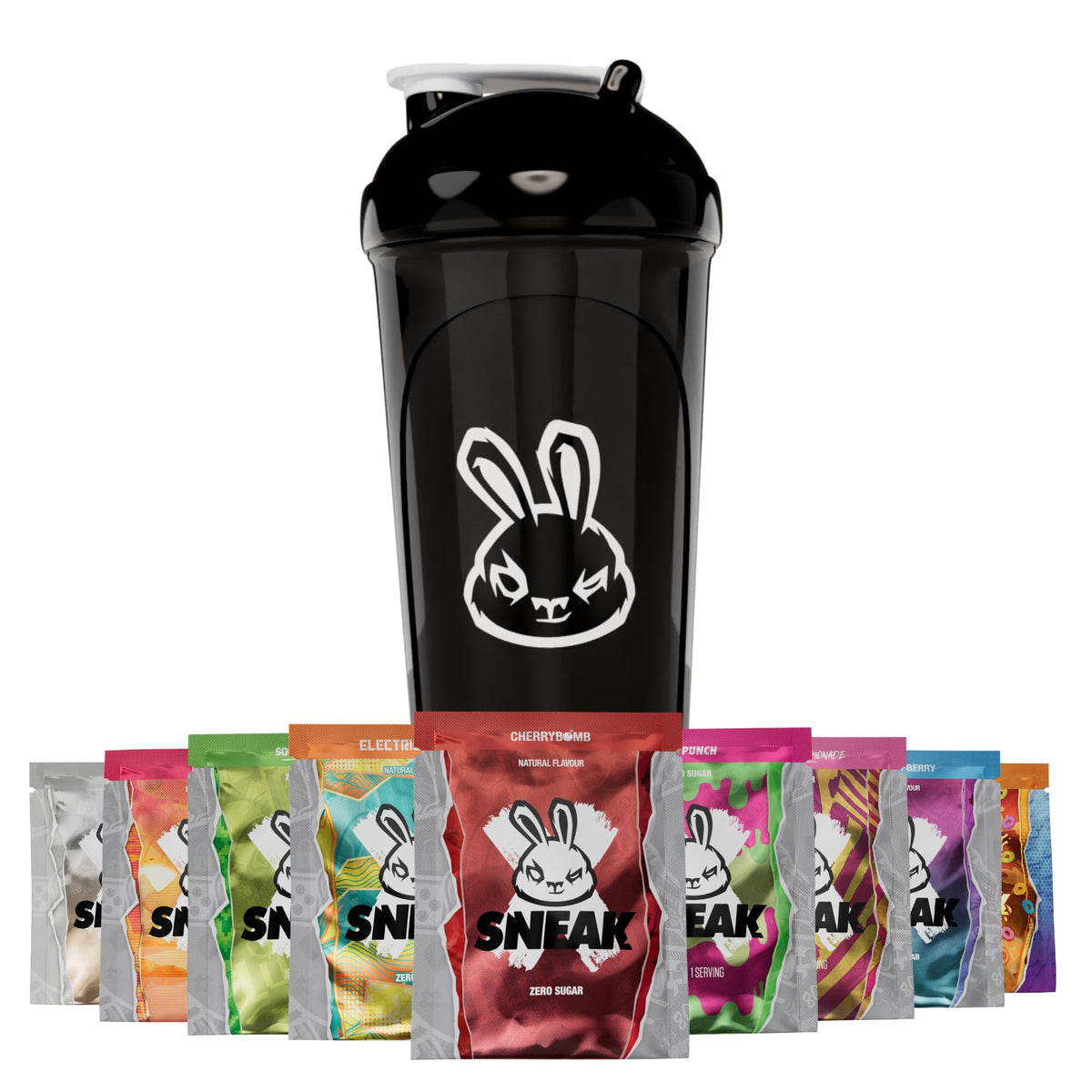 SNEAK Starter Pack featuring nine sachets for on-the-go energy and focus
