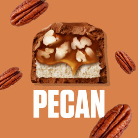 Individually wrapped SNICKERS Pecan bars, convenient bulk pantry option.