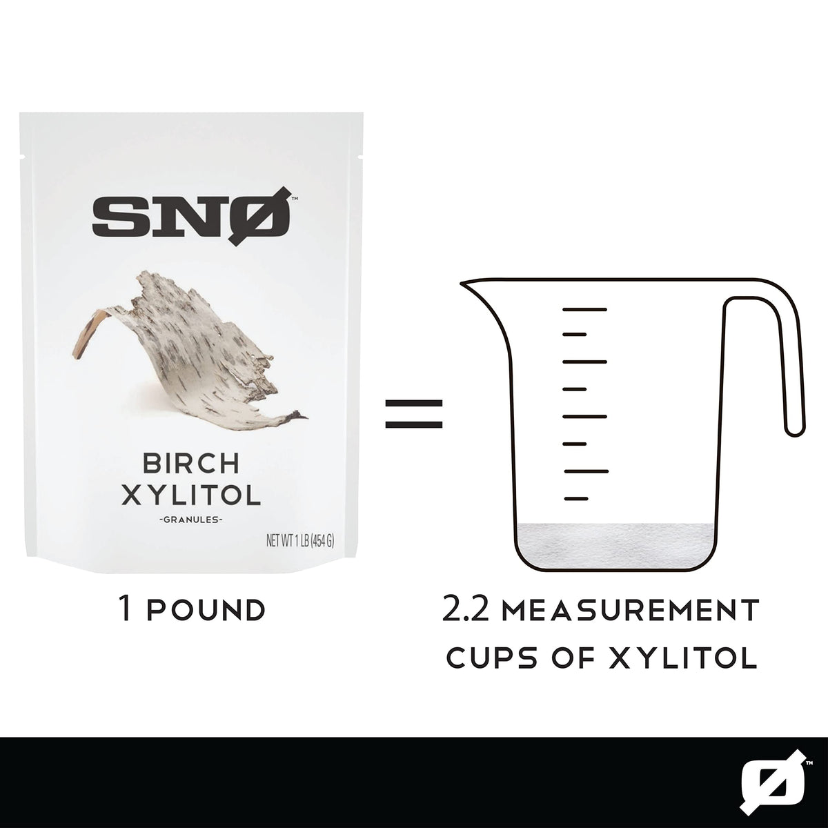 SNØ Xylitol sweetens coffee with clean, balanced flavor.