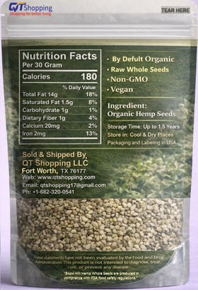 Snow Hill hemp seeds shell close-up shows natural fiber and crunch.
