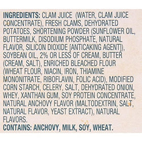 Snow's sustainably sourced clams label image reinforces responsible seafood sourcing