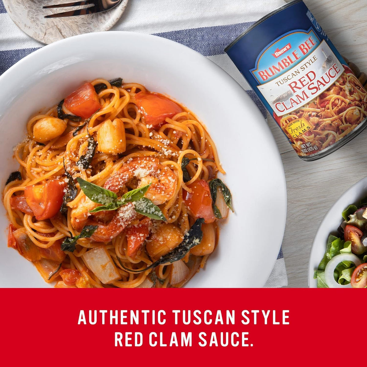 Snow's Tuscan Red Clam Sauce case of 12 for pantry stock.