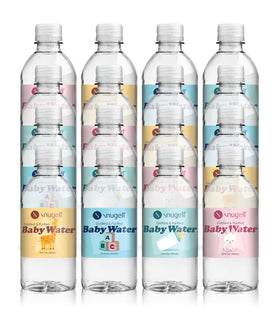 Snugell bottled distilled water 12oz bottle for infant hydration