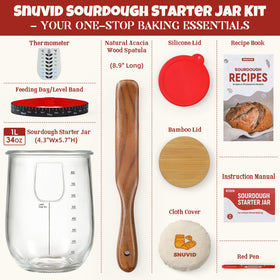 Snuvid cloth cover promotes airflow for active fermentation and fluffy bread