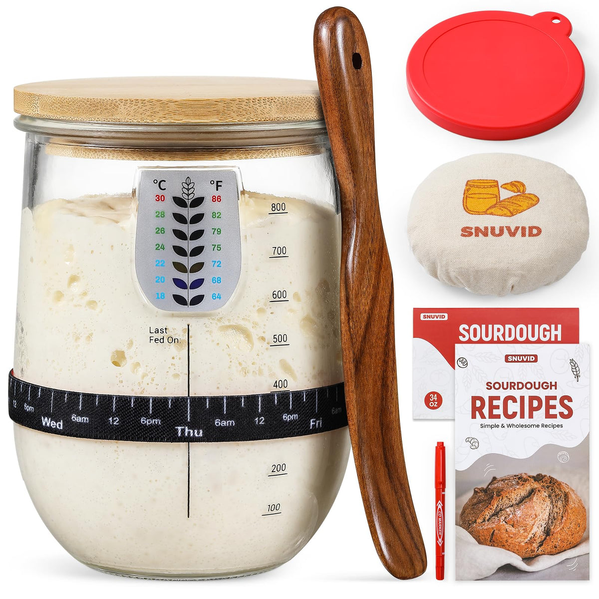 Snuvid gift box packaging makes a thoughtful present for sourdough lovers