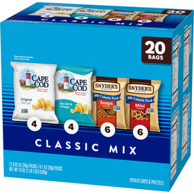Snyder's of Hanover 100 Calorie Mini Pretzels in snack bag