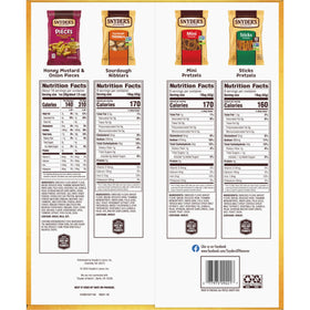Snyder's of Hanover honey mustard and onion pretzel pieces with bold flavor