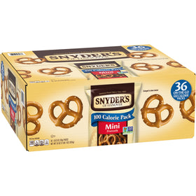 Crunchy bite-size pretzels ready to snack and share