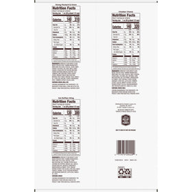 Peanut-free facility badge on Snyder's pretzel packaging for safety reassurance