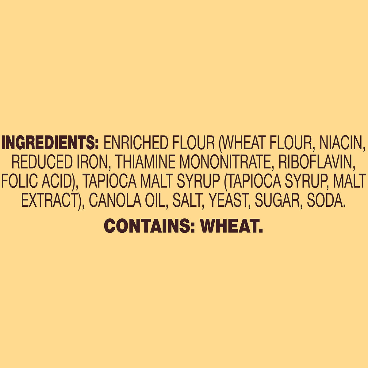 Non-GMO Project Verified Snyder's Pretzel Snaps from a facility that does not process peanuts.