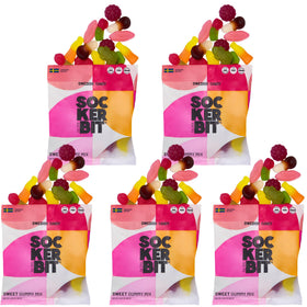 Sockerbit Swedish candy gummy mix front packaging shows colorful assortment for easy sharing