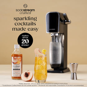 SodaStream Pineapple Jalapeno glass featuring a bright, spicy-sweet drink for gatherings.