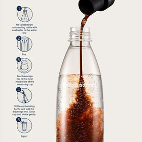 Sodastream sparkling setup with Diet Dr Pete for customizable at-home beverages