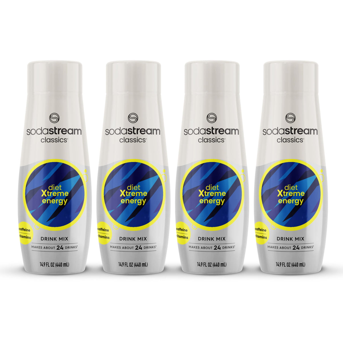 SodaStream Diet Energy bottle ready to carbonate water for zero-sugar beverages.