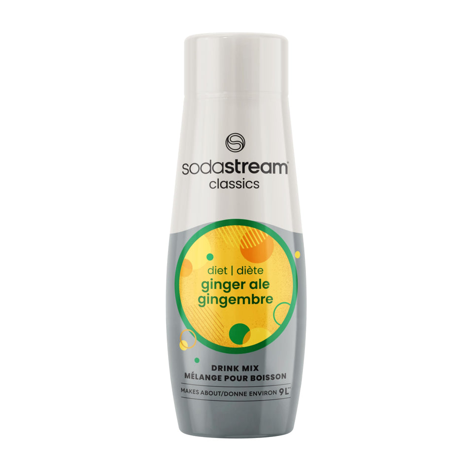 SodaStream Diet Ginger Ale Syrup bottle for at-home carbonated drinks